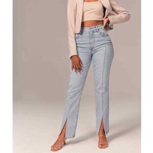 Abercrombie & Fitch The 90s Straight Ultra High Rise Size 31 / 12Long